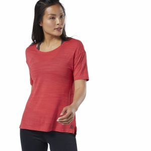 Reebok WOR ACTIVCHILL T Shirt Damen - Rot - DE 256-QTK